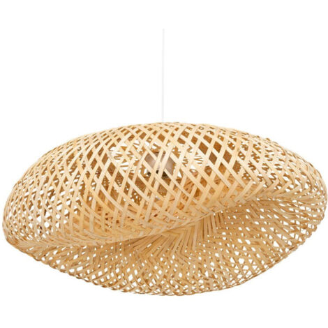 Lampe Suspension en Bambou "Beddy" 36cm Naturel