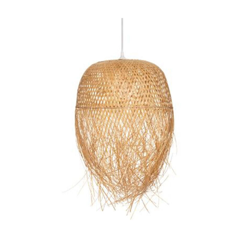Lampe Suspension en Bambou "Elis" 60cm Beige