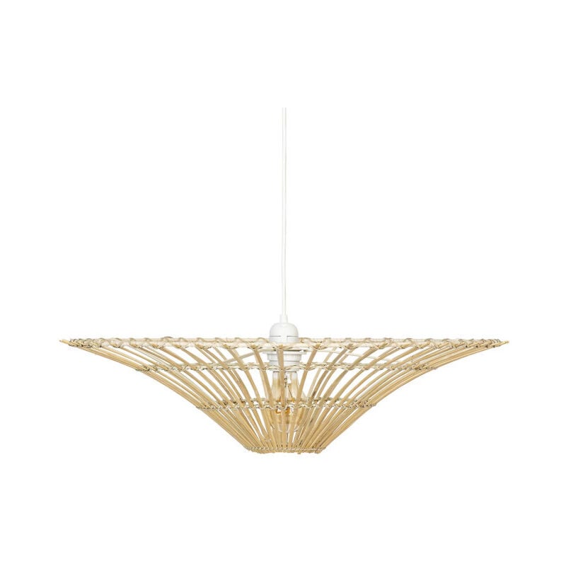 Lampe Suspension en Bambou "Mahé" 56cm Naturel