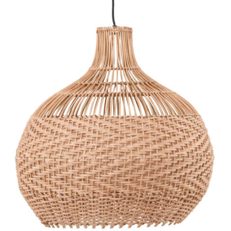 Lampe Suspension en Rotin "Bastia" 50 cm Naturel