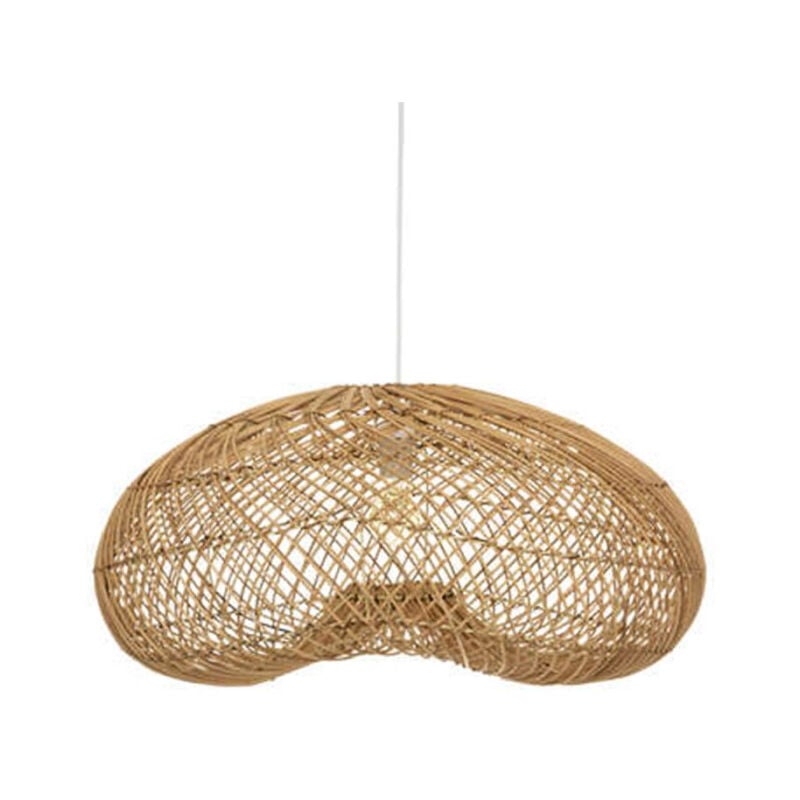 Lampe Suspension en Rotin "Jeny" 68cm Beige