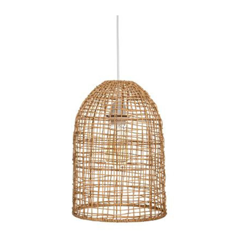 Atmosphera - Lampe Suspension en Rotin 'Karla' 34cm Beige