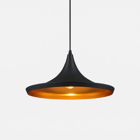 BARCELONA LED Lampe suspension "Kolding" - Noir