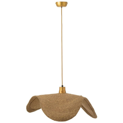 Lampe Suspension "Moonj" 75cm Naturel