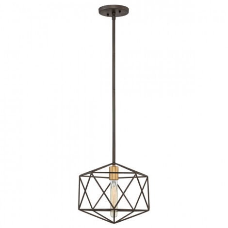 Lampe suspension plafonnier lampe suspension métal bronze D 30,5 cm lampe salle à manger