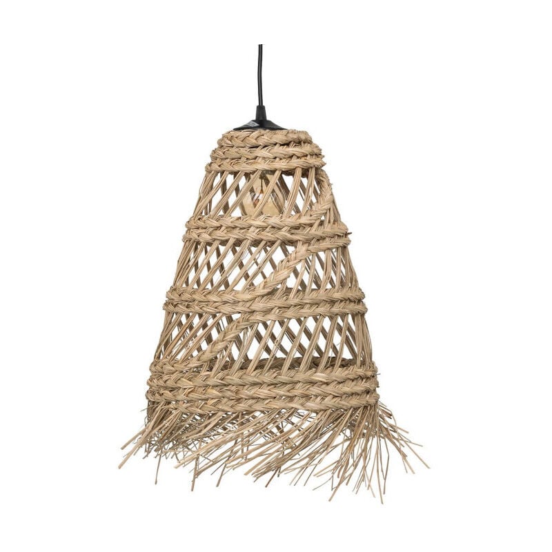 Lampe Suspension Tressée 'Lahys' 48cm Naturel
