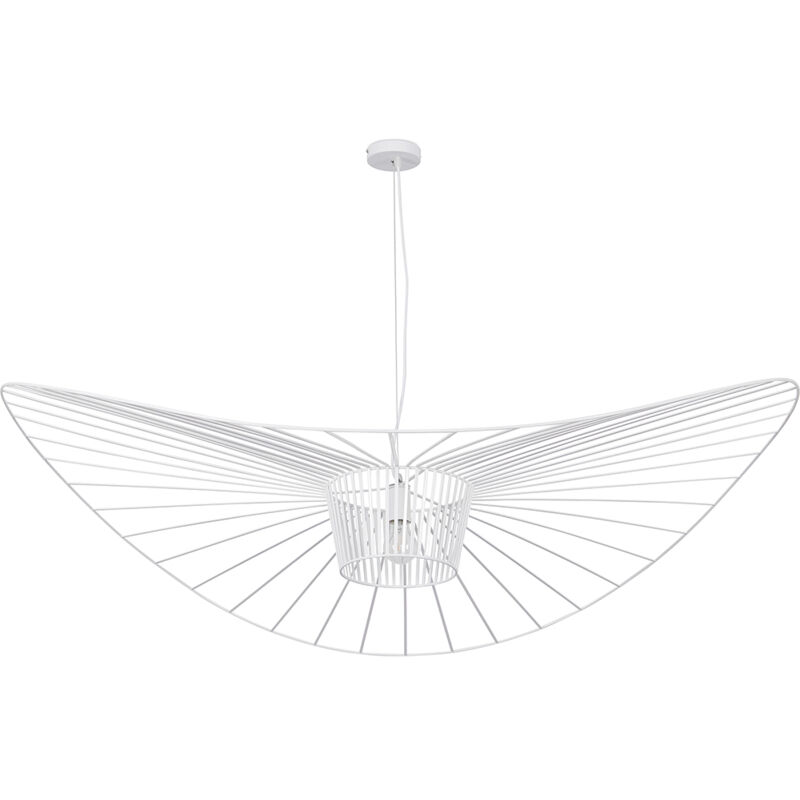 Privatefloor - Lampe de Plafond - Lampe Suspendue Design Pamela - 140cm - Vertical Blanc Privatefloor - Lampe de Plafond - Lampe Suspendue Design Pamela - 140cm - Vertical Blanc