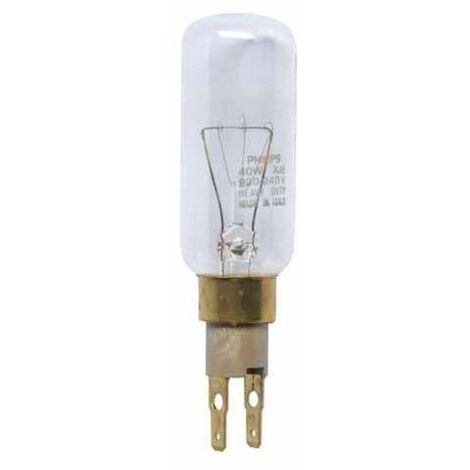 Lampe T25 40W 484000000986 pour réfrigérateur – Compatible BAUKNECHT, IGNIS, KITCHENAID, WHIRLPOOL – Éclairage durable 1000 heures