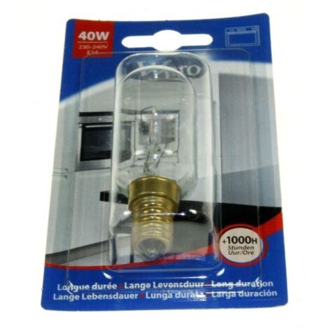 LAMPE T29-40W E14 300°C POUR FOUR WHIRLPOOL