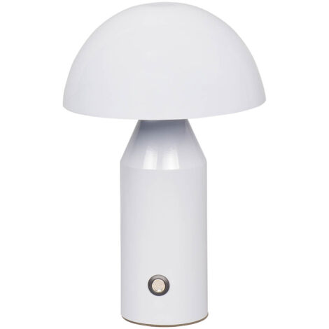 Lampe table champignon blanche LED 2W CCT variable Italux
