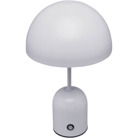 Lampe table champignon grise LED 2W CCT Italux Cantia