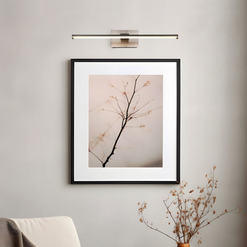 Lampe tableau applique murale orientable led lampe de salon batterie l 40 cm