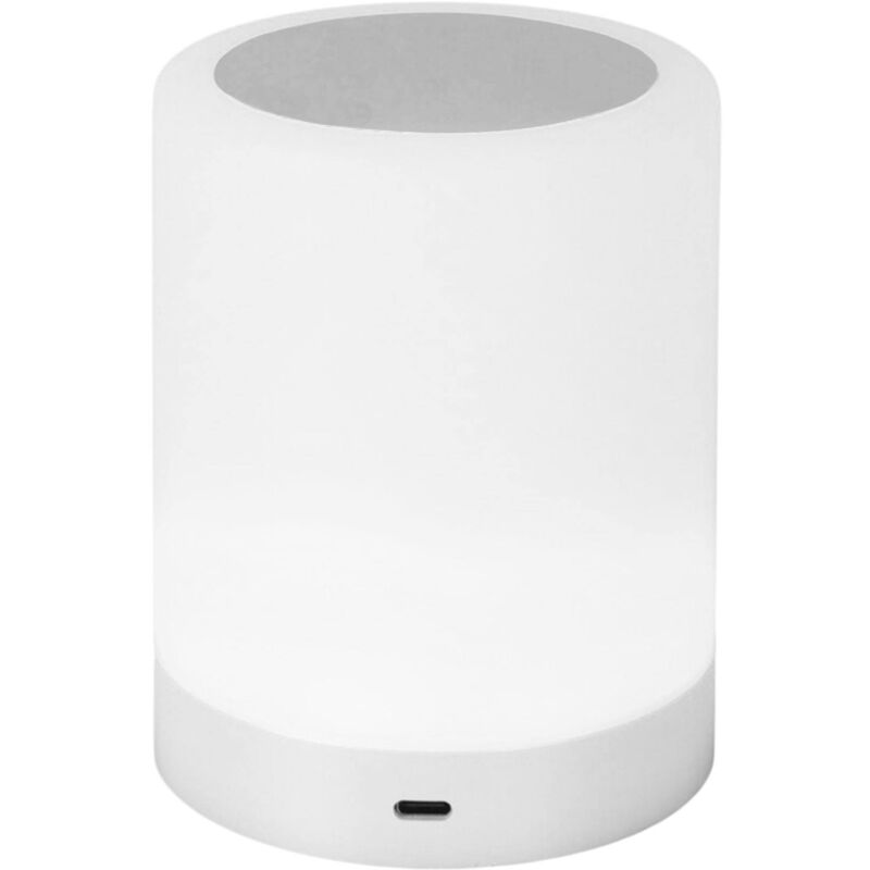 Wellhome - Lampe tactile rechargeable Well Home avec changement de couleur Ø9,5x11,5cm