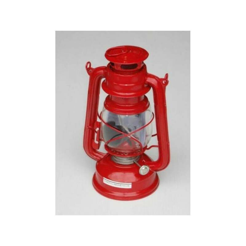 Lampe tempête à huile Rouge - rouge