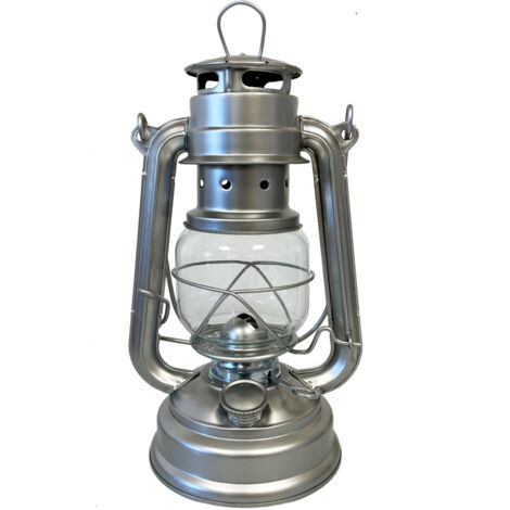 Lampe tempête baby en métal 24 cm