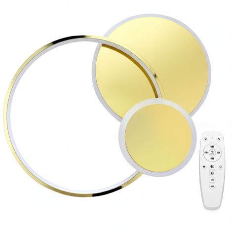 Lampe Toolight App1710-C Gold Led +Remote Control
