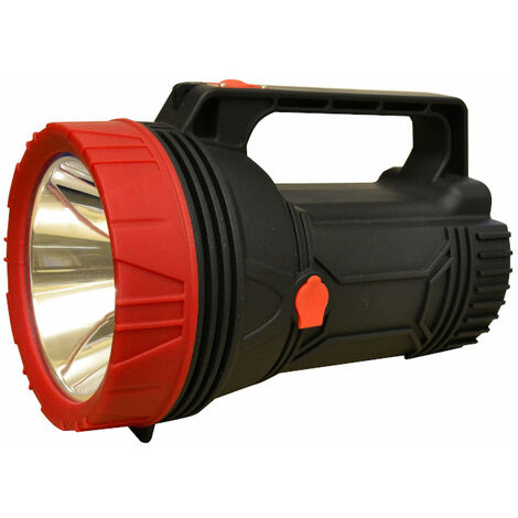 Lampe torche à LED Explorer – 10W – Autonomie 15h – 4 modes d'éclairage – Charge USB nomade – Poignée ergonomique – Hotline