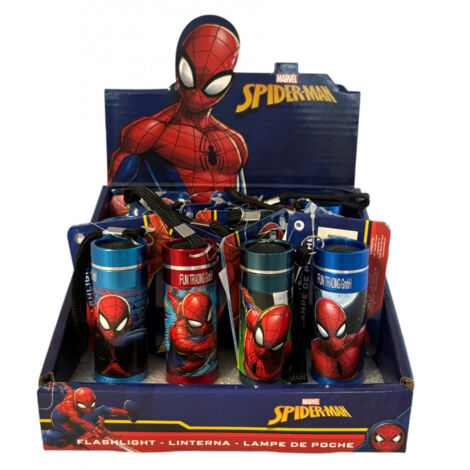 Lampe torche enfant Disney Spider-Man Alu 5153 L-AquaForge