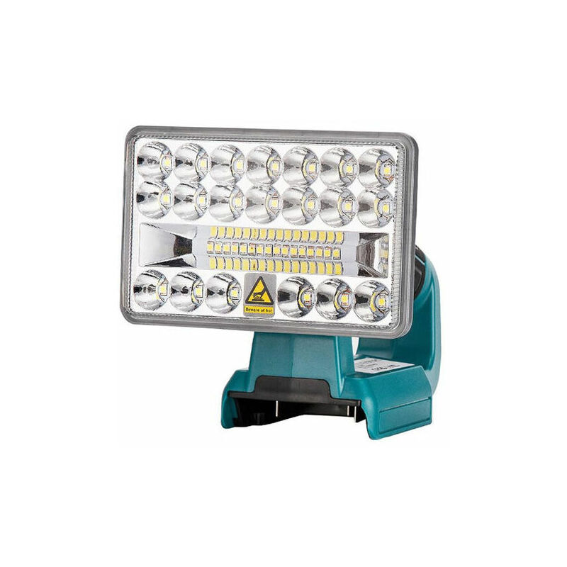 Start - Lampe torche Extérieur avec usb Pour batterie Makita - 5 pouces Horizontaux