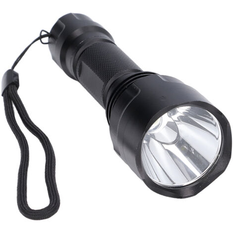 Lampe Torche LED 2000LM Rechargeable USB, Etanche IP65, 5 Modes pour Randonnée Camping