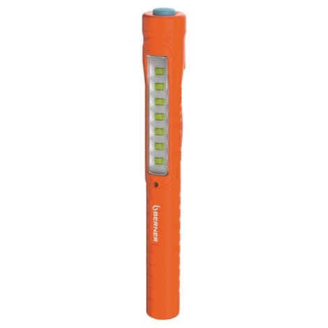 Lampe torche LED 7+1 USB-C – Alimentation USB-C – 300 lumens – Longueur 15 cm – Pour espaces confinés et chantiers humides – Berner