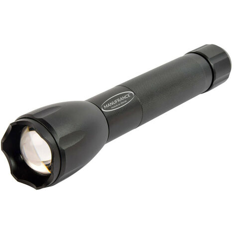 noir Coast HP3R 245 lm rechargeable réglable Focusing Inspection Torche