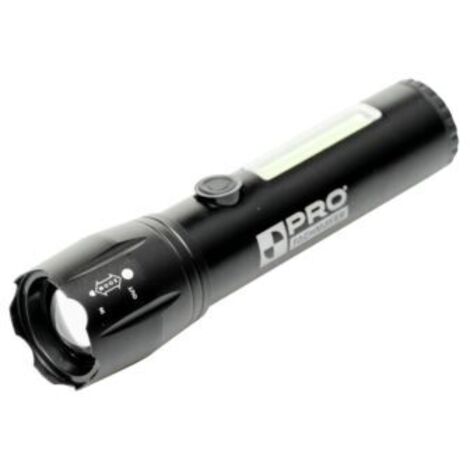 Lampe torche LED avec batterie rechargeable et éclairage latéral 100 lm - 100-OS-012