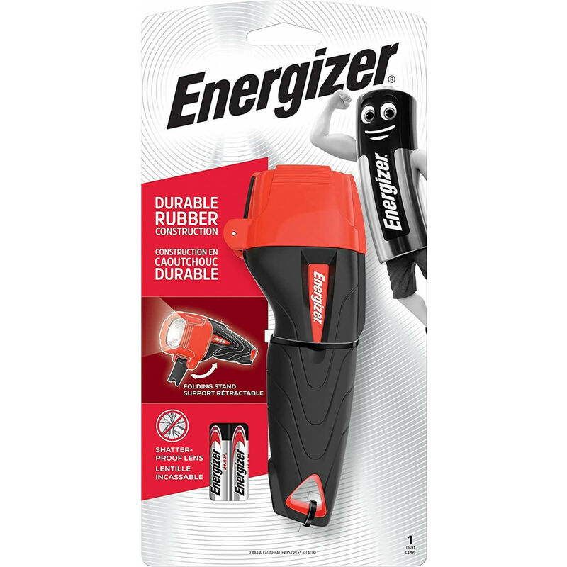 Torche rubber Energizer 2AAA led