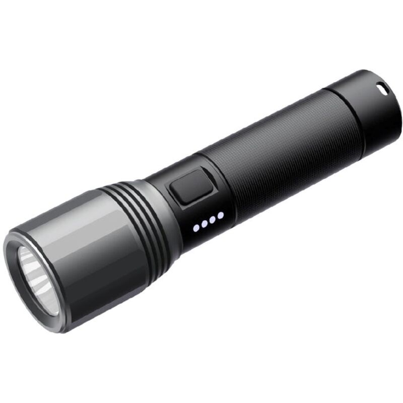 Lampe torche LED NexTool T10, 2 000 lm, portée de 220 m, autonomie de 70 h, batterie rechargeable