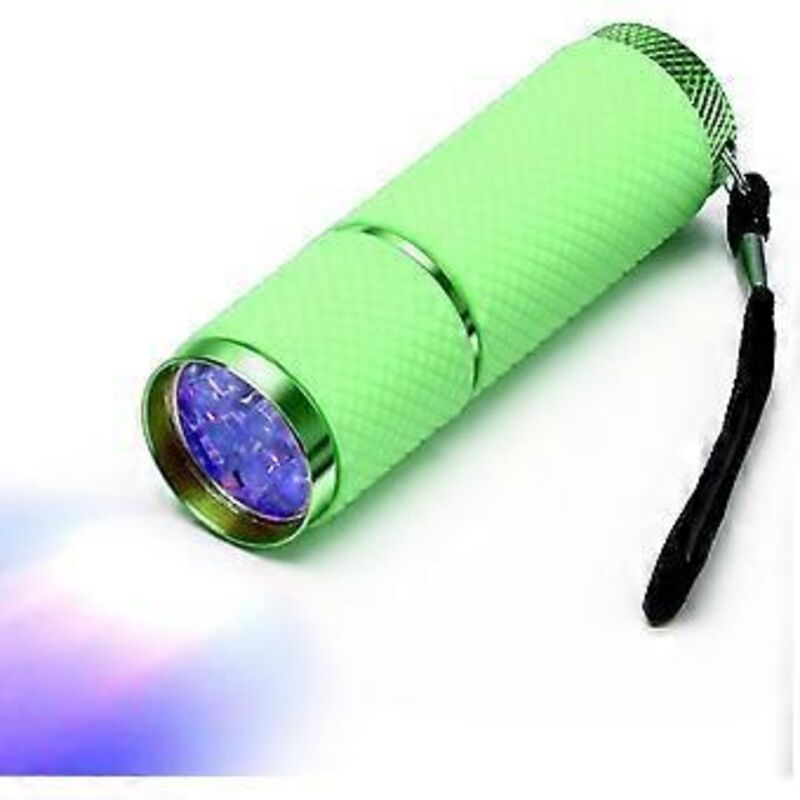 Lampe torche LED Nirvana, petite lampe torche lumineuse à 9 LED, sèche-ongles portable pour gel à ongles