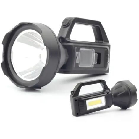 Lampe torche LED portable, projecteur, lampe de travail, projecteur de camping, batterie rechargeable - AquaForge