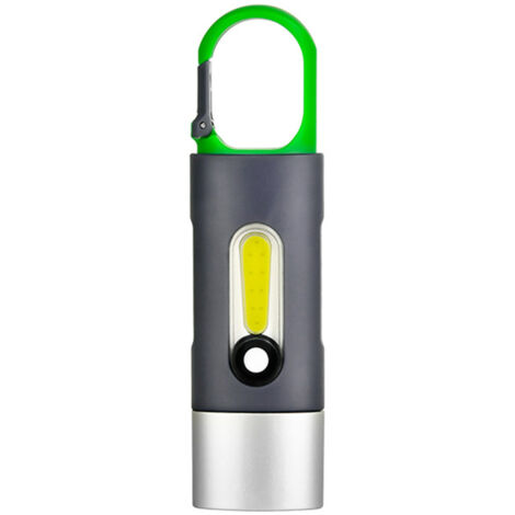 Lampe torche LED rechargeable avec crochet - lampe torche d'urgence pour le camping et la randonnée FA--AquaForge