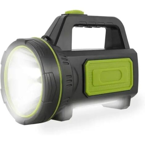Lampe torche LED ultra-lumineuse de 135 000 lumens, rechargeable par USB, batterie de 6 000 mAh, étanche pour les situations d'urgence. - AquaForge