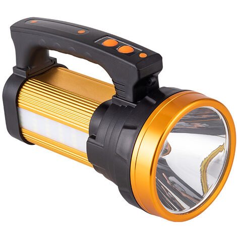 Lampe Torche ultra-puissante 3000lm étanche avec Boîtier aluminium TRC-3003, À LED