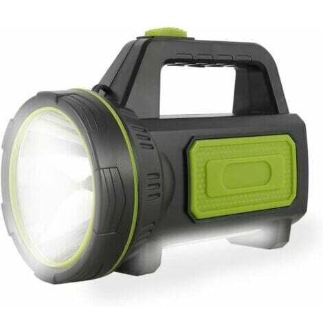 Lampe Torche Led Ultra Puissante Rechargeable USB 135000 Lumens 6000 mah avec Lumière Latérale Lampe de Poche Etanche Haute Puissance pour Urgence Randonnée Camping Chasse