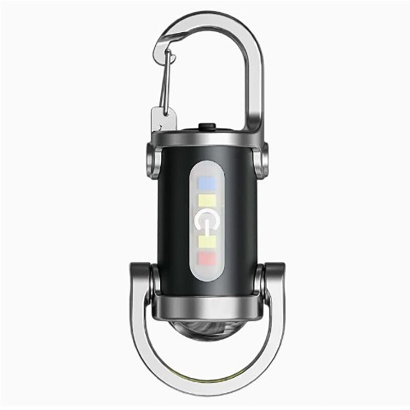 Lampe Torche LED Ultra Puissante Rechargeable USB C, Auto Défense La vie Étanche 7 Modes Lampe de Poche Porte Clés Camping Extérieur, Urgence, Pêche Lampe Torche LED Ultra Puissante Rechargeable USB C, Auto Défense La vie Étanche 7 Modes Lampe de Poche Porte Clés Camping Extérieur, Urgence, Pêche