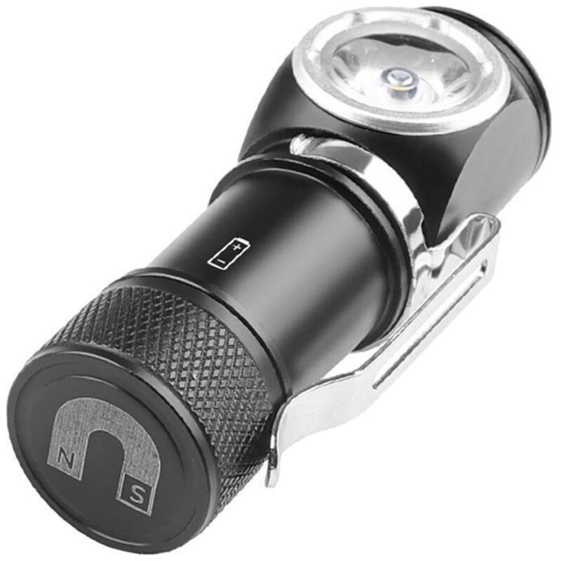 Lampe torche LED USB rechargeable d'extérieur puissante
