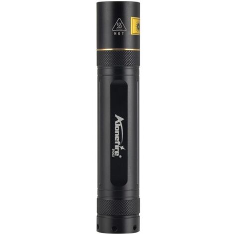 Lampe torche LED UV puissante 10 W 365 nm lumière noire UV rechargeable avec chargeur, batterie au lithium