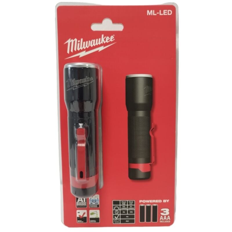 Milwaukee - ml-led Lampe torche sur pile - 4933464825