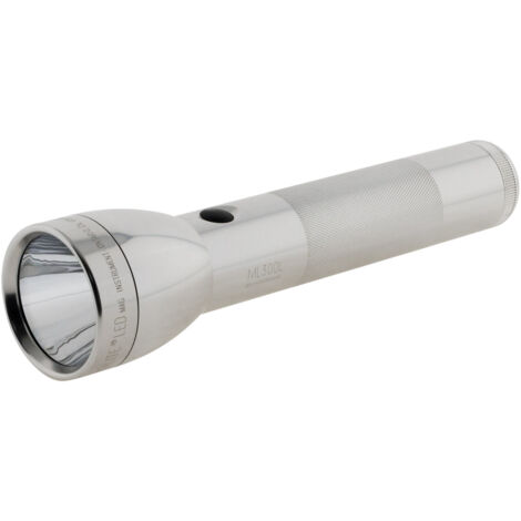 Lampe torche Maglite LED ML300L 2 piles Type D 23,1 cm - Argent