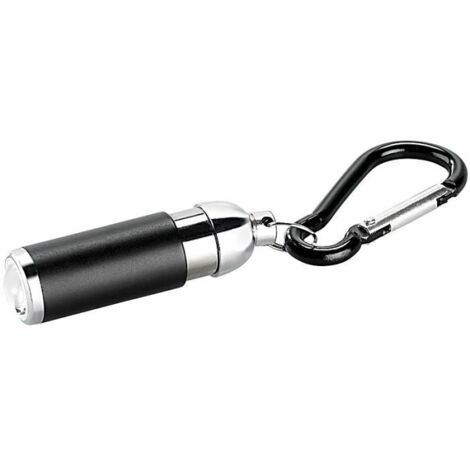 Lampe torche - PEARL - Mini lampe torche avec porte-clés - LED focalisable - Compacte - Économique