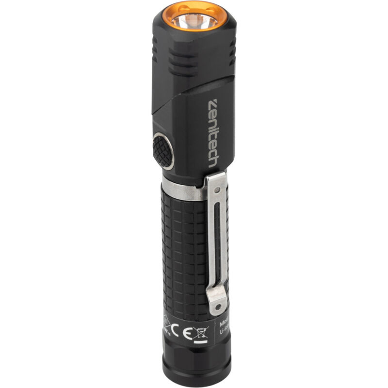 Lampe torche pivotante 150/400lm - IPX4 - Zenitech