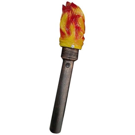 Lampe torche portable avec LED, effet flamme réaliste --