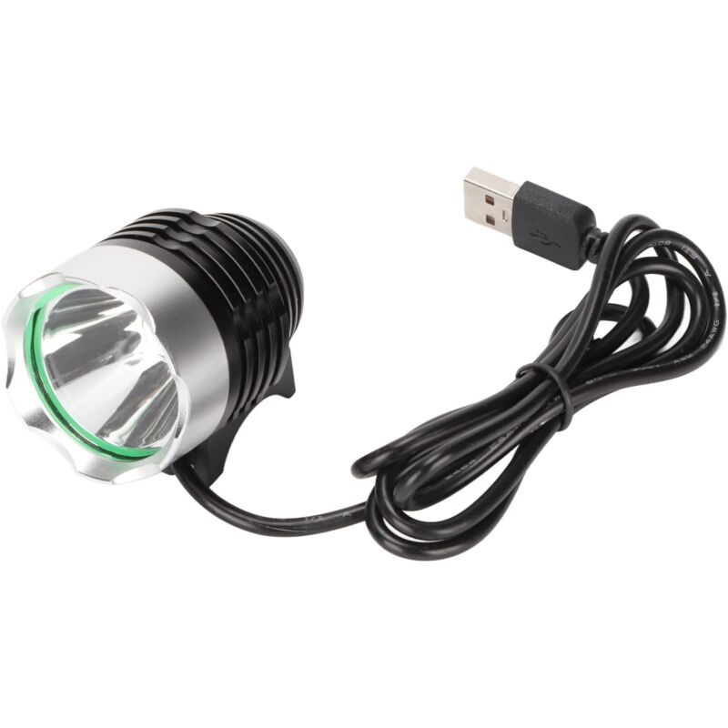 Lampe Torche UV 5 V 10 W 395 Nm Alimentée par USB LED Ultra Violette avec 3 Modes D'éclairage pour Durcissement de Colle UV, Détecteur de Taches