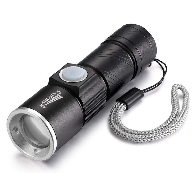 Lampe torche uv usb rechargeable, uv 395nm led Lampe de poche, avec clip, résistant à l'eau, détection de vêtements pour animaux de