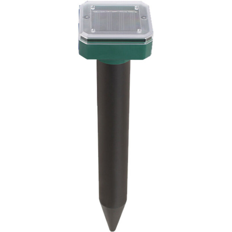 TONCHEAN Lampe torche,Répulsif solaire à ultrasons pour rats, répulsif solaire extérieur étanche IP65 pour Gophers, serpents pour la lutte