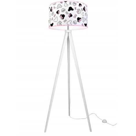 LAMPE TRÉPIED LOFT ABAT-JOUR ENFANT MOTIF LED