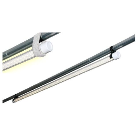 Lampe tube à suspendre 100 cm 13W 1050 lumens – 3 types de fixation inclus – Interrupteur tactile pour luminosité ajustable – Haba