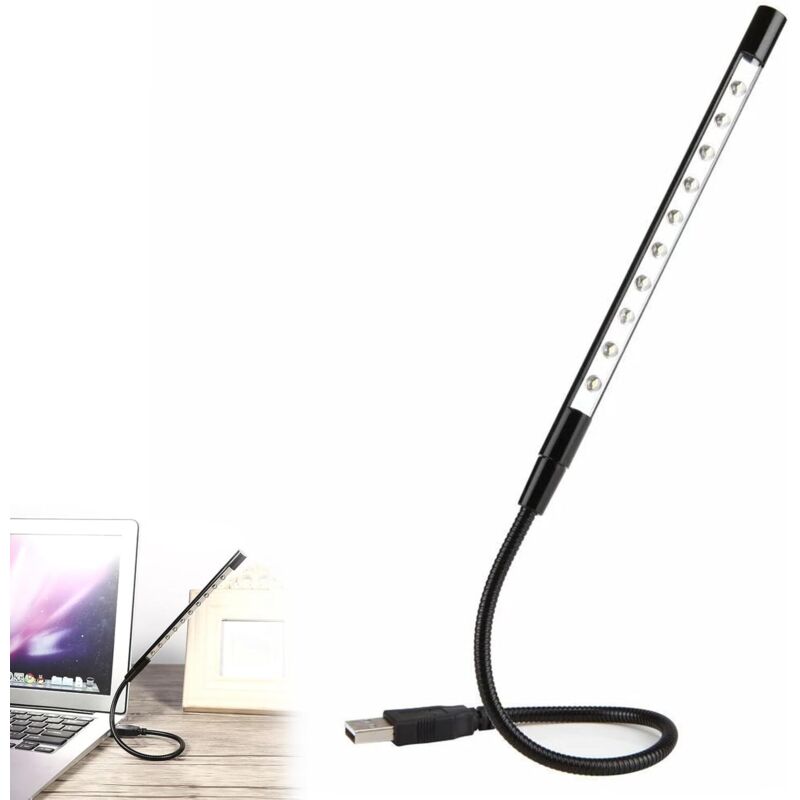 Lampe USB, Lampe Ordinateur Portable, LED Flexible USB, Lampe Ordinateur Portable, Lampe USB Flexible, Lampe LED USB, LED Pour PC Portable