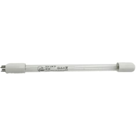 Lampe UV 11W germicide – Tube 4P SE – Stérilisation efficace pour eau potable et piscines – Durée de vie jusqu'à 9000 heures